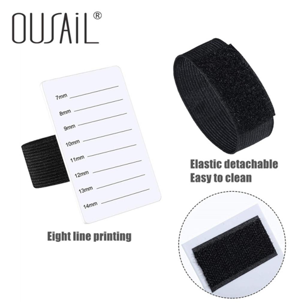 Beauty Akrylowa paleta do przedłużania rzęs i bandażowe podkładki żelowe do rzęs Materiały do ​​​​przedłużania rzęs