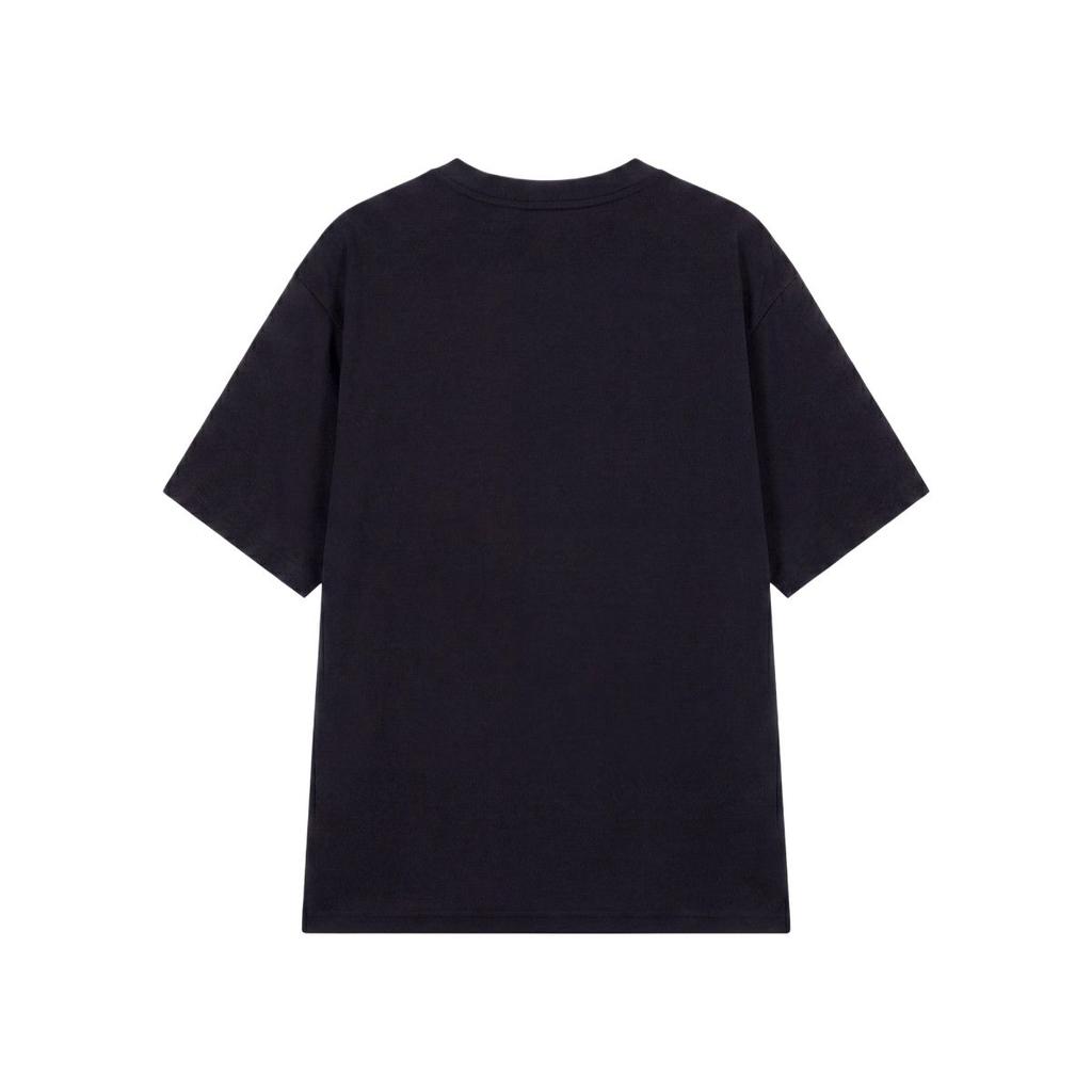 Li-Ning Wade Series Letter Minimalist Versatile Soft Loose Short Sleeve T-Shirt Men Tops AHSW117-1