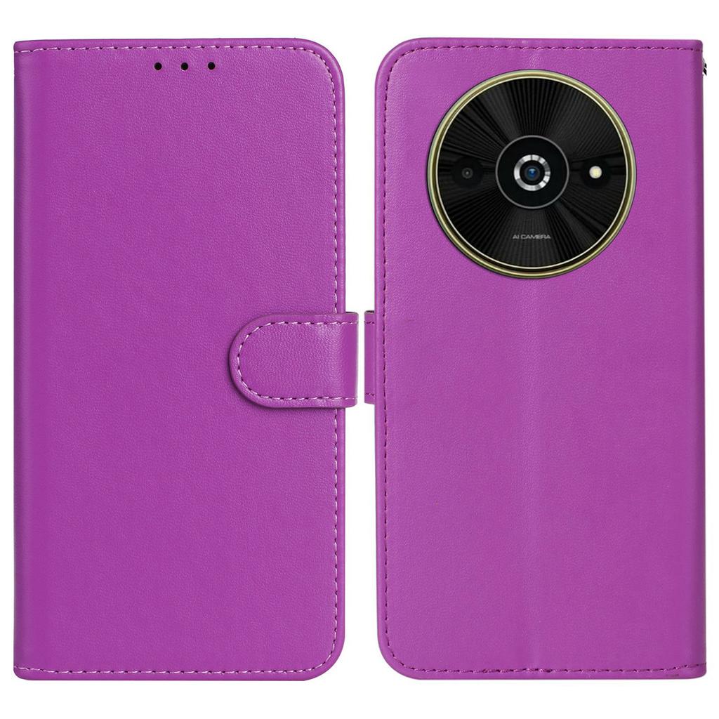 Etui dla Xiaomi Poco C61 4G/Redmi A3 4G, styl portfelowy, z klapką, skórzane etui na telefon, z uchwytem na karty