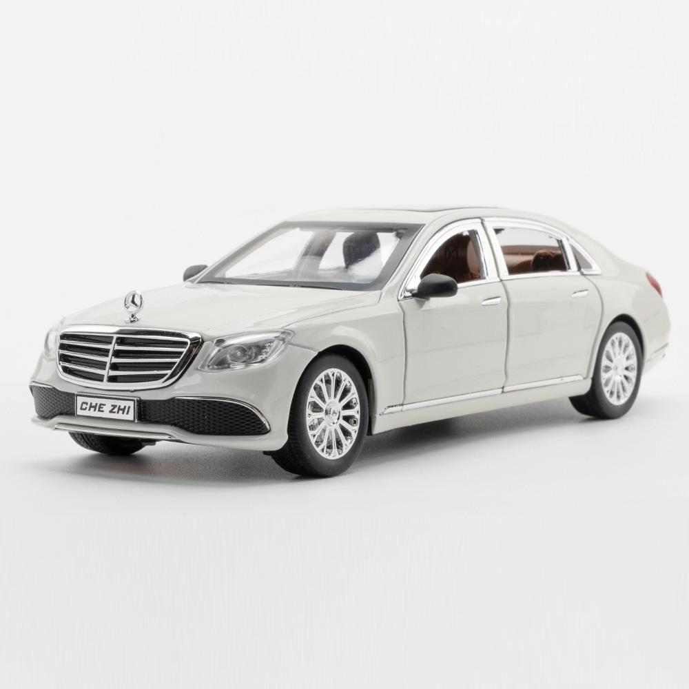 1:24 Honda Accord E300 Car Model Toy Pull Back Light Music Doors Opened Miniature Vehicles Models for Kids Christmas Gifts