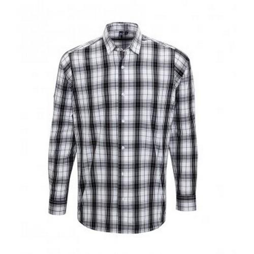 Camicia a maniche lunghe a quadri Ginmill Premier da uomo