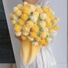 Colorful Rose Blanket Home Decorations Soft Blanket for Bedroom Flower Bouquet Blanket Handmade Birthday Christmas New Year Gift