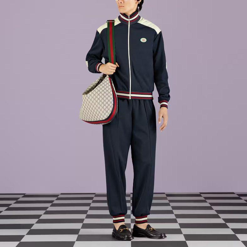 Previous Season Cotton Jersey Track Pants 729500-XJE8S-4735