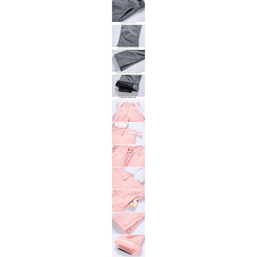 Snow Pants With Waist Protection, Snowboard Snow Pants, Ski Clothes, Ski Suit Pant, Snowboarding Trousers, For Men and Women,-30