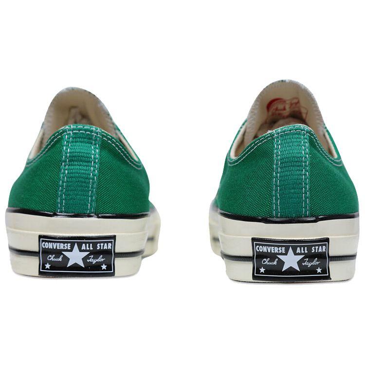 Converse Chuck Taylor All Star 1970s Trendy Versatile Low-Top Canvas Shoes Unisex sneaker Dark-Green 162057C