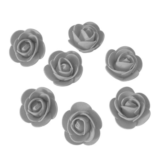 500 Pcs Mini Artificial Foam Rose Bulk Small Rose Flower Head for DIY Flower Arrangement Wall Garland Backdrop Wedding Bridal Shower Decor