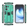 Dla Oppo Reno13 5G (Światowy) Etui PC + TPU Odporne na wstrząsy Pokrowiec na telefon z podstawką
