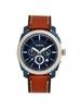 Men's Quartz Leather 3-Hand Watch, Stainless Steel Case/Scratch-Resistant Glass, FS5232