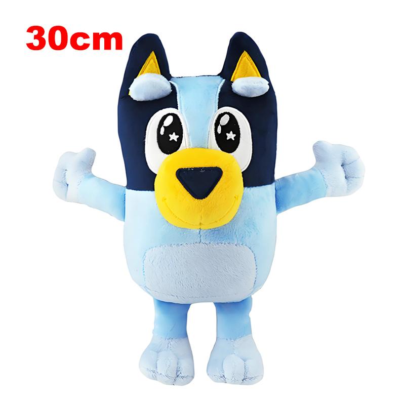 20/30CM Bluey Und Bingo Plüschtiere Glänzendes Sternenauge Bluey Bingo Anime Plüschtiere Stofftiere Geburtstag Weihnachtsgeschenk Für Kinder