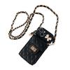 Apple 17 Messenger Wallet Mobile Phone Case For Iphone15Promax Butterfly Messenger Chain 16 Fine Hole Women'S Soft