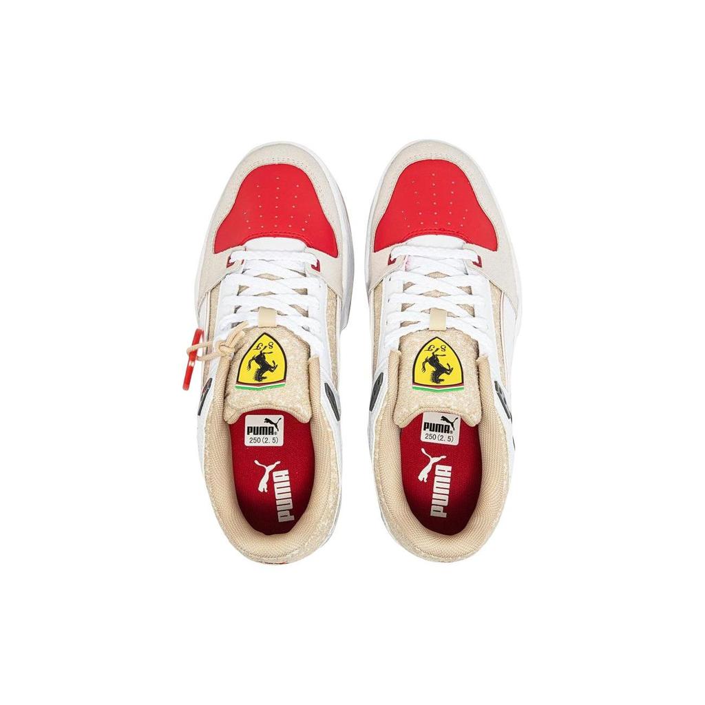 Ferrari, Puma Ferrari X Puma Slipstream Rt Low-Top Sneakers Unisex Sneakers Weiß Rot 307616-01