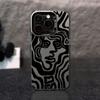 Painted Phone Case for iPhone 11 14 15 16 iPhone 17 11 12 13 for 17 14 15 16 Pro14 15 16 Pro Max for Samsung S25 Ultra S24 S25 A36 A56 A16 Hard Cover
