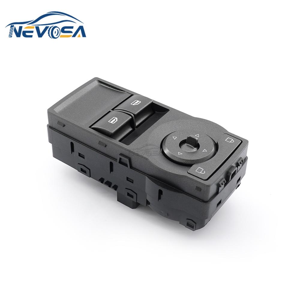 NEVOSA 92247221 Window Control Lock Switch For Holden Commodore Ute VE Green Light Eletric Button Black Panel Auto