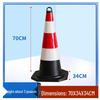Reflective Rubber Traffic Cone