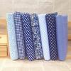 7Pcs/Set Fabric Floral Plaid Cotton Cloth DIY Craft Sewing Handmade Accessories
