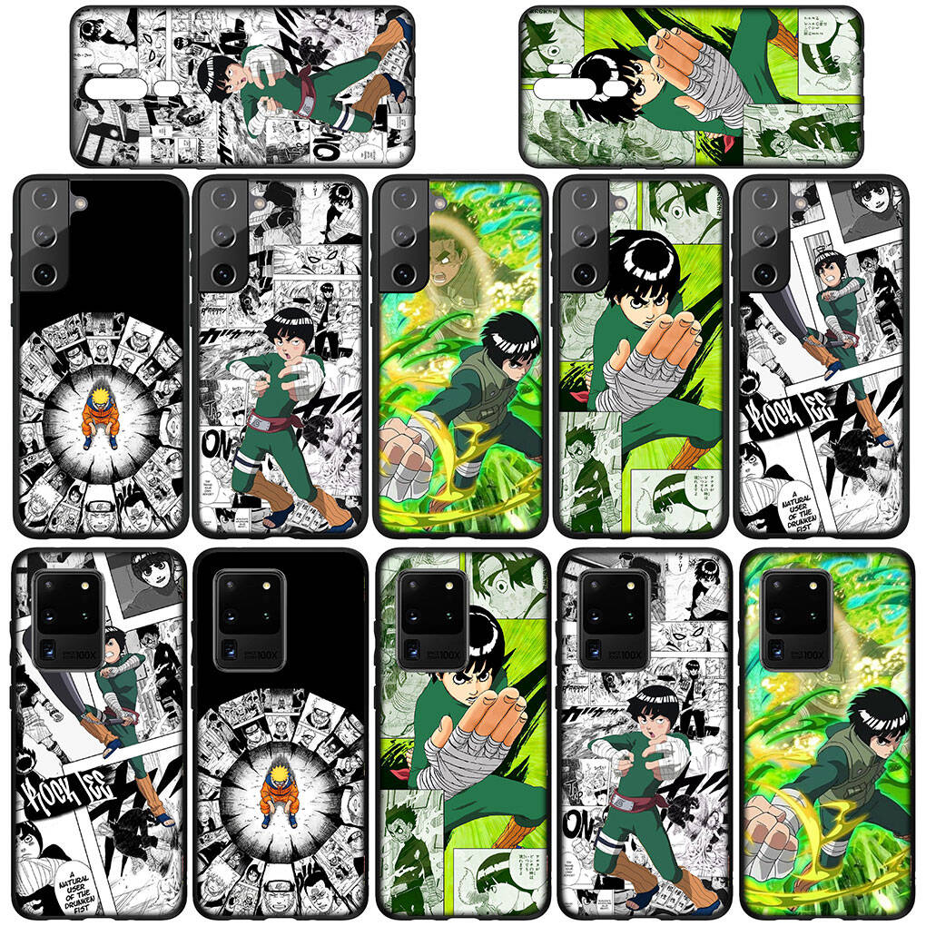 Phone Case for Samsung Galaxy S25 S23 S24 Ultra FE Plus A05 A06 A15 A16 A36 A37 A35 A54 A55 A56 A57 A25 A26 A53 A17 A52 Rock Lee Narutos Anime Cover