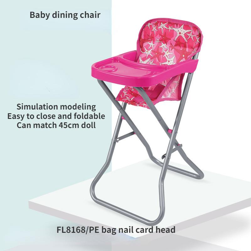 

Моделирование детская коляска стульчик для кормления мебель для девочек притворяется, что играет в игрушки куклы столовая FL8168 opp
