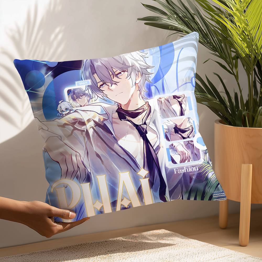 Video Game Phainon Honkai S-Star Rail Pillow Case Plush Fabric Soft Pillowcase Double Sided Print Cushion Cover Household Gifts