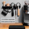 Storage Rack Punch Free Wall-mounted Space-saving 51/54/58mm Diameter Coffee Portafilter Organizer Holder