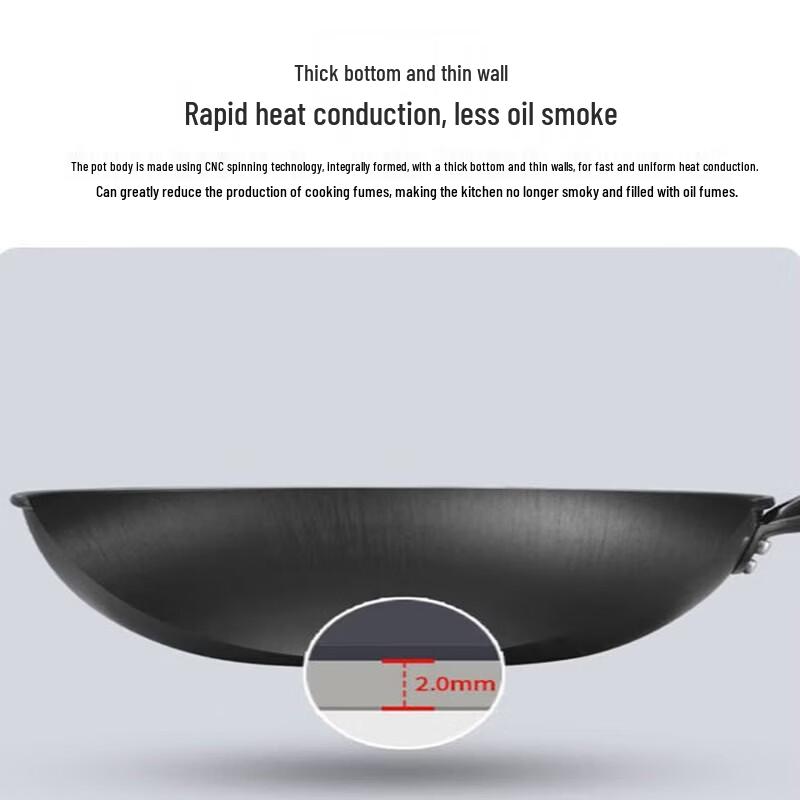 Kangbah Traditional Refined Iron Wok