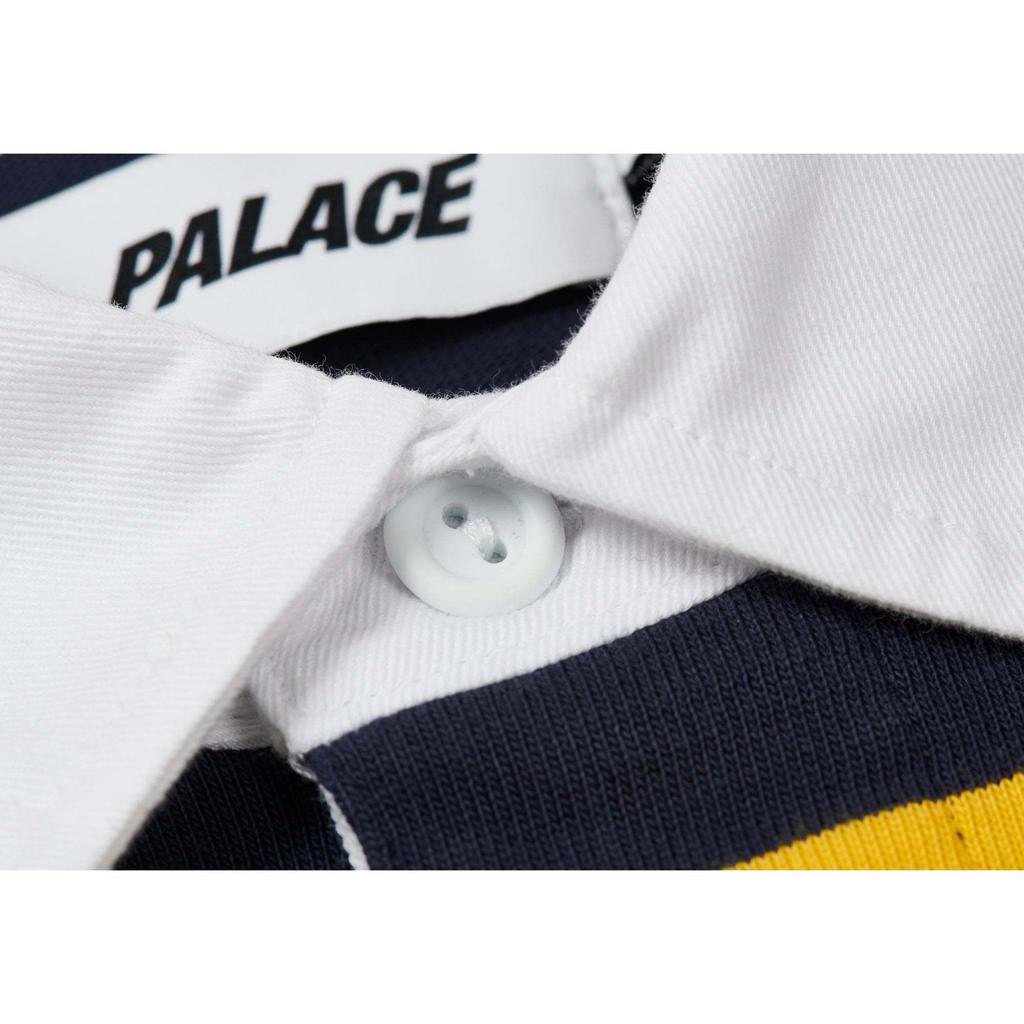 PALACE FW22 Stripe Rugby Navy Unisex P23ES005