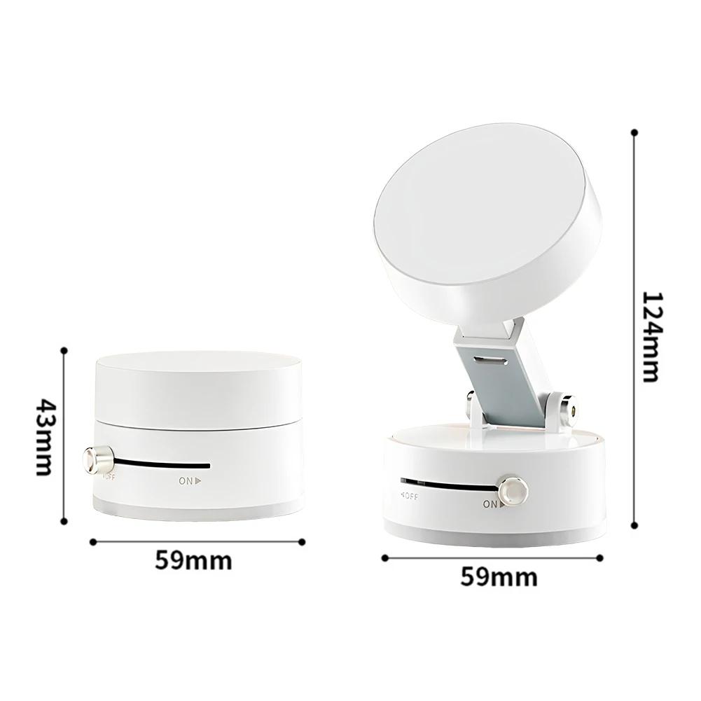 Vacuum Magnetic Suction Cup Phone Holder Folding Swivel Stand Universal Car Vacuum Swivel Stand Multi Functional Phone Bracket