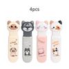 1/4pcs Lovely Cat Correction Tape Cute Cartoon Kitty Press Function Correcting Tapes Office School A3168