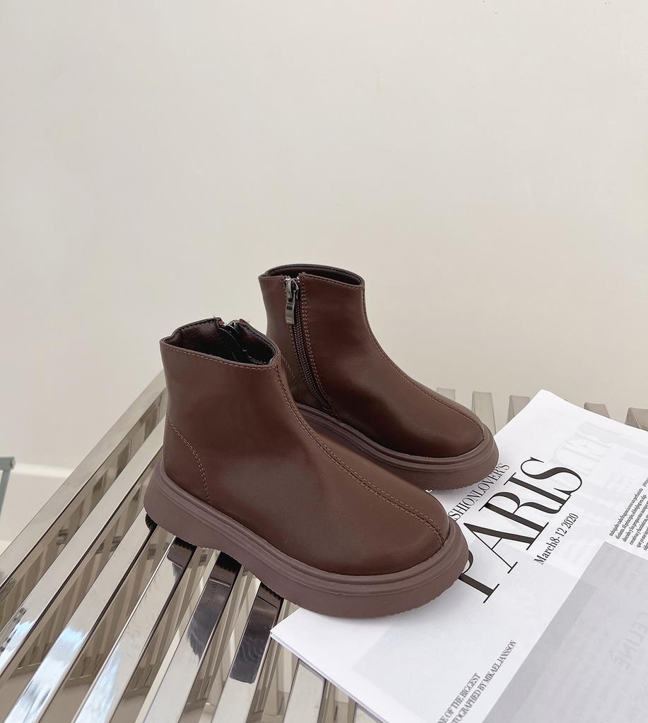 Classmate Ghete Copii Toamna si Iarna Noi Fete Cizme Simplu Moda Băieți Cizme Scurt Cizme Single