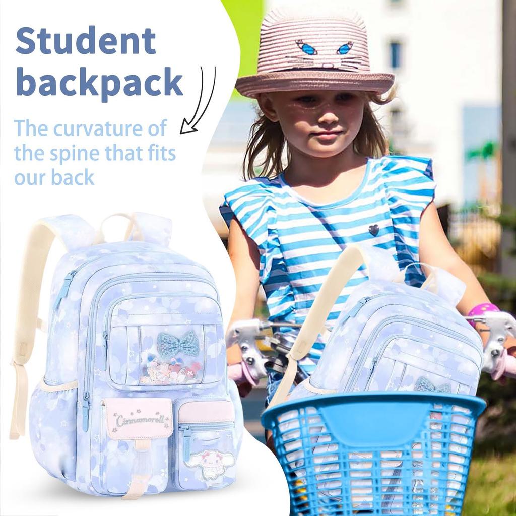 Backpack Cartoon Backpack School Bag Backpack Light Suitable For Children/girls