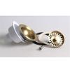European Style Steel Sink Drain Bathroom Kitchens Corrosion Resistant Retro Designs Easy Installation for Household