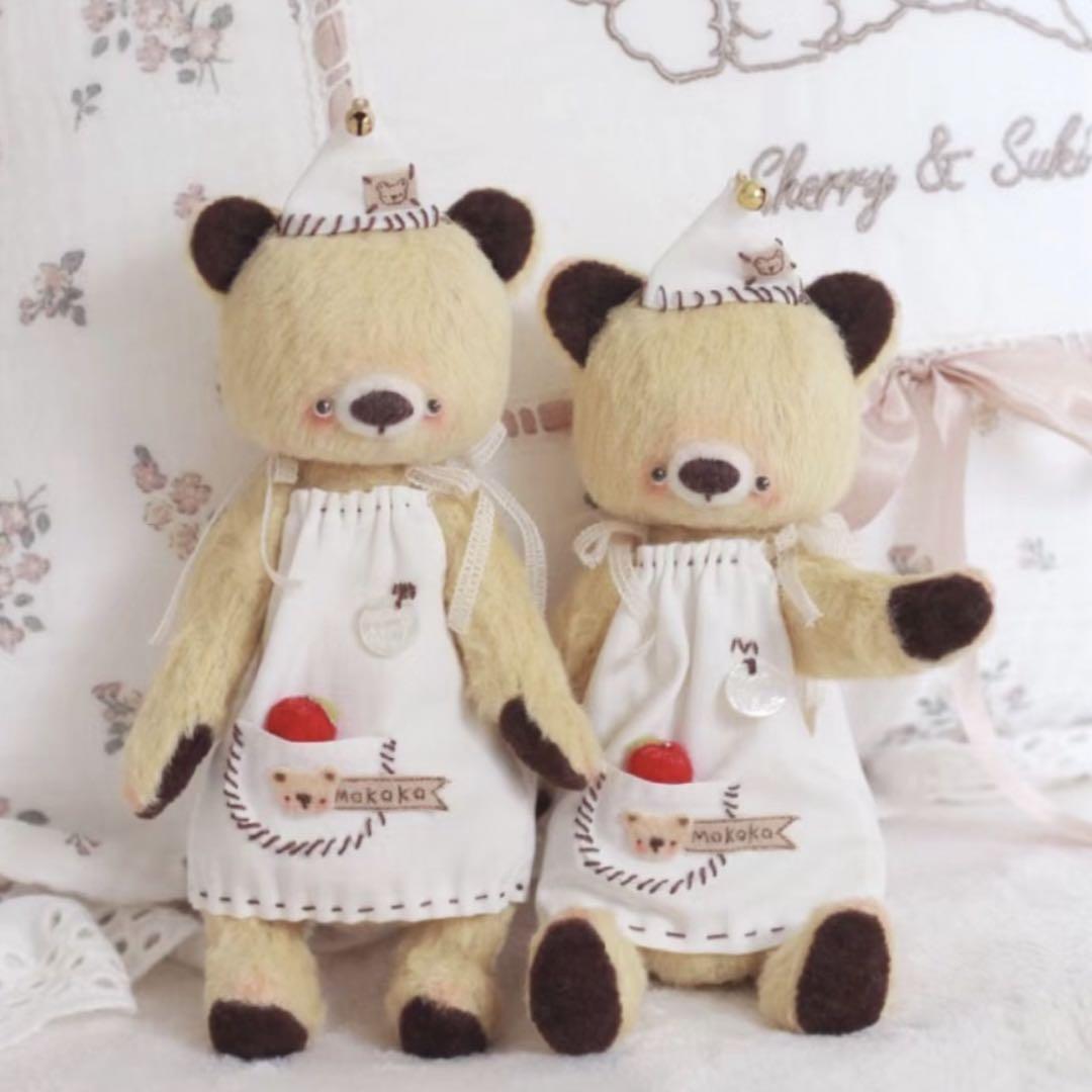 

[USED] Artist Bear, Overseas Artist, Plush Toy, Bear, Teddy Bear, Black Eared Bear