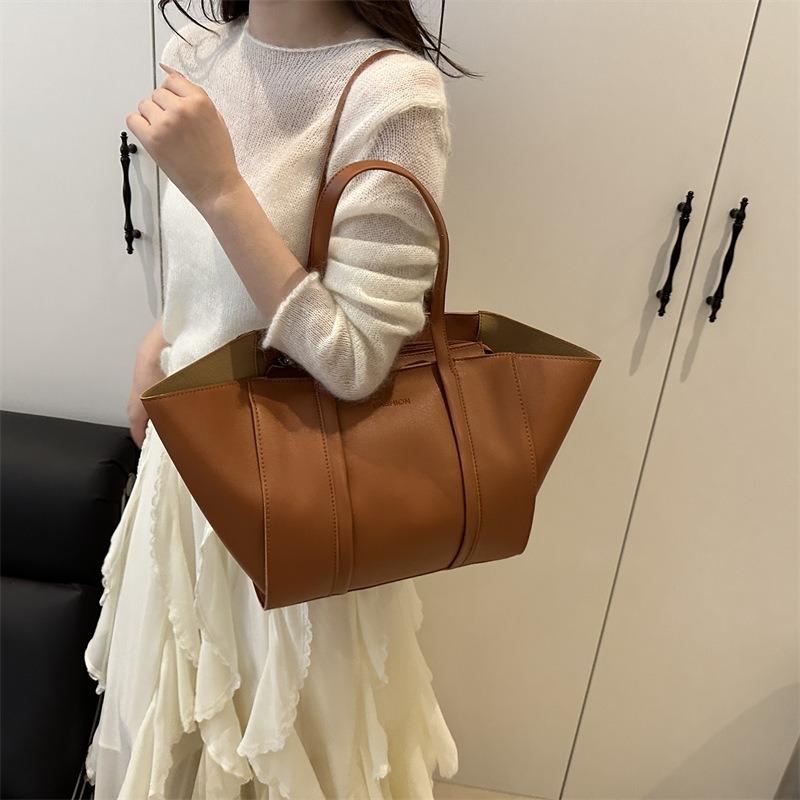 Simple Lazy Wind Women's Bag Large-capacity New Summer Shoulder Child and Mother Bag Leisure Student Class Tote Bag