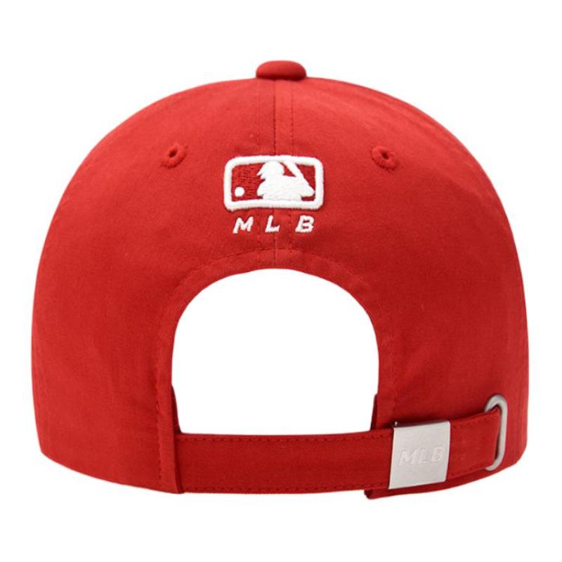 MLB Cotton, Polyester Baseball Caps Unisex Red Fashion 3ACPV065N-50RDD