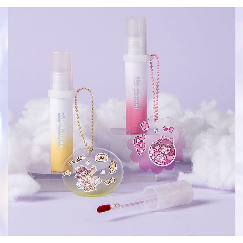 MANSLY - Mirror Watery Lip Gloss - 4 Colors