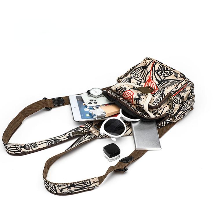 Brystveske for kvinner, Fritidsreiser Multipurpose Crossbody-veske, Mote Allsidig liten ryggsekk