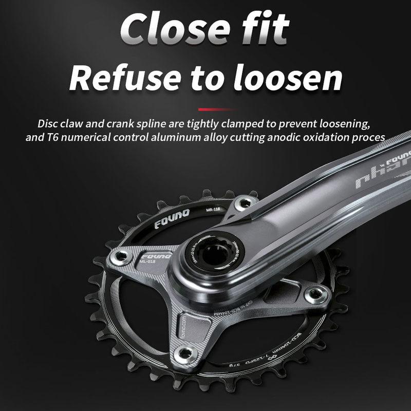 FOVNO MTB Mountain Bike Crank For SR To 104BCD Chainring Spider Adapter for SR XX1 X0 X9 Crankset Bicycle Accessories