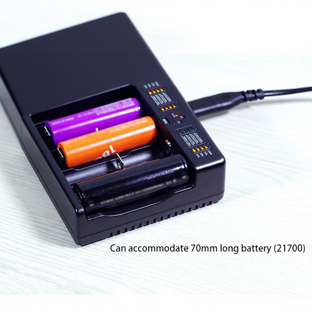Lii-PL4 4 Slots Smart Intelligent Battery Charger AC110-240V for 18650/26650/16340/17500/AA/AAA
