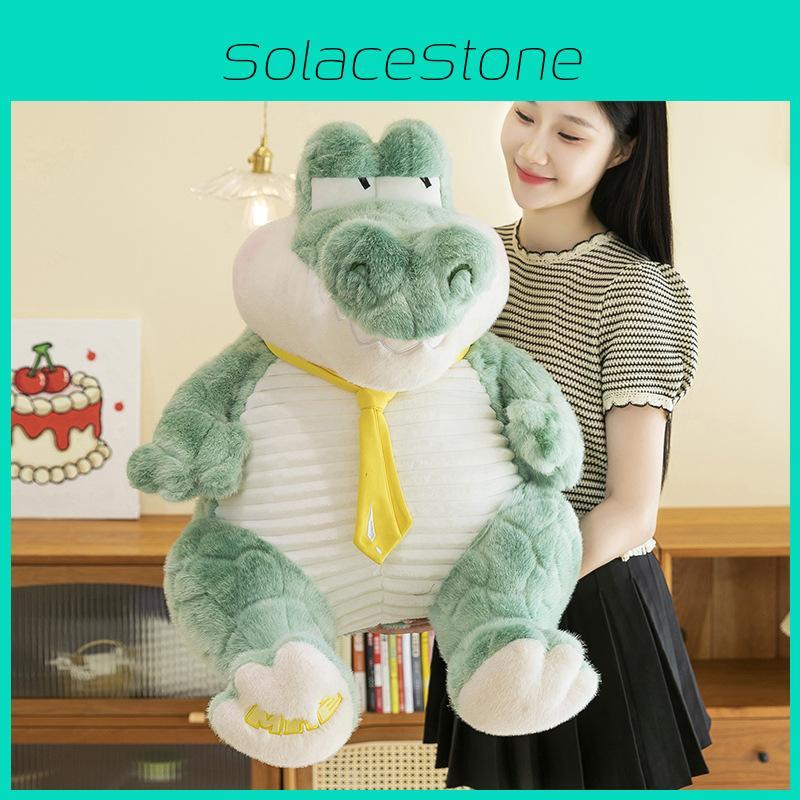 Cartoon Plush Crocodile Doll With Pp Cotton Filling For Children Sleep Gift