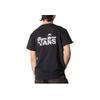 Vans Panda Letter Print Round Neck Pullover Short Sleeve Breathable T-Shirt Unisex T-Shirts Black VN000P3TBLK