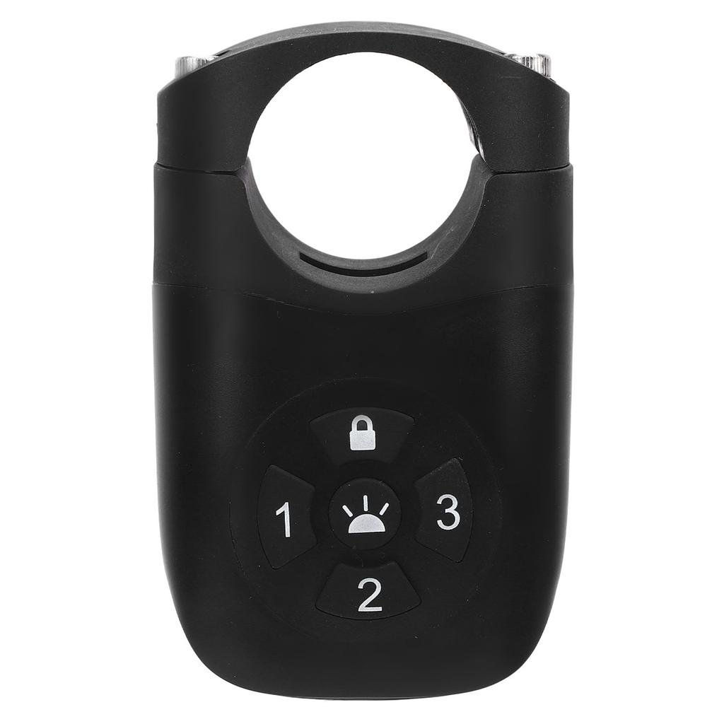 Bike Anti Theft Buzzer with Taillight 105dB 15 Second Sound Light Warning IP65 Rainproof Bike