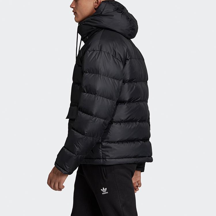 adidas Originals Down Jackets Men's Detachable Hood Moderate Quilted Down Jacket FL0015
