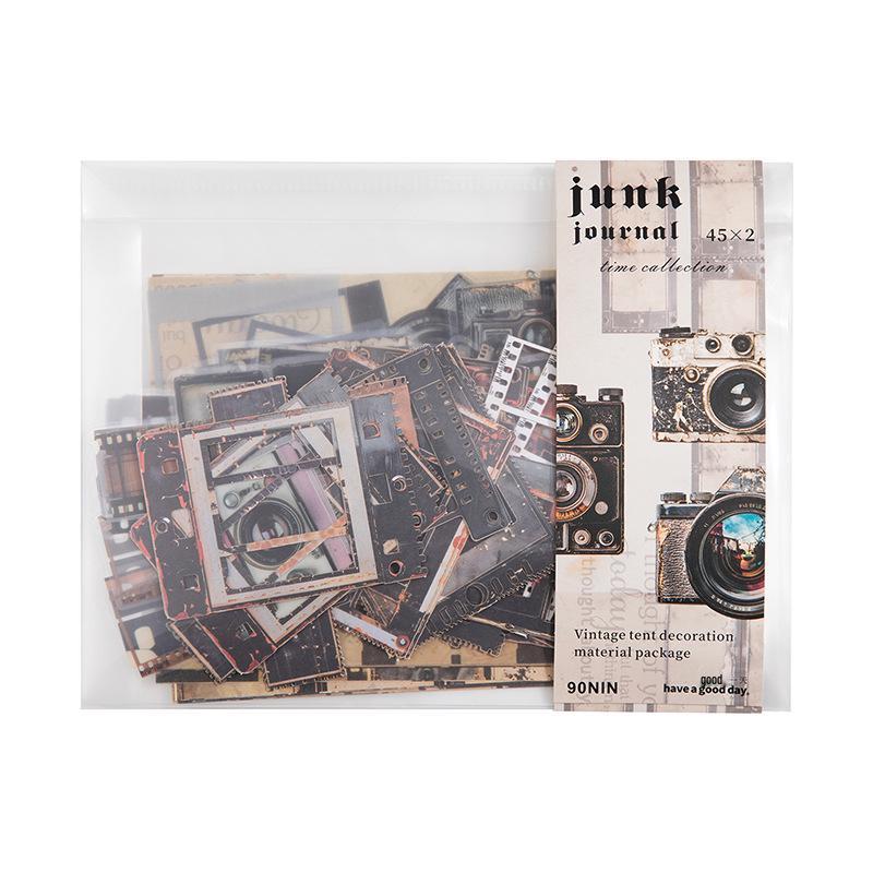 Vintage Coffee Manuscript Journal Decoration Kit