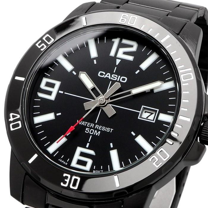 [Casio] Standard Analog Quartz Men's Watch MTP-VD01B-1BV (Black)