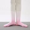 Pilates Anti-slip Yoga Socks, Gradient Color Women's All-cotton Five-finger Socks, Indoor Fitness Sports Mid-calf Socks