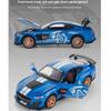1/32 Scale Mustang Shelby GT500 Alloy Sports Car Model Diecast & Toy Vehicles Metal Car Model Simulation Collection Kids Toy Gift
