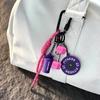 Sport Style Handmade Nylon Woven Rope Bag Pendant Cute Candy Color Fashion Backpack Handbag Hanging Bags Accessories