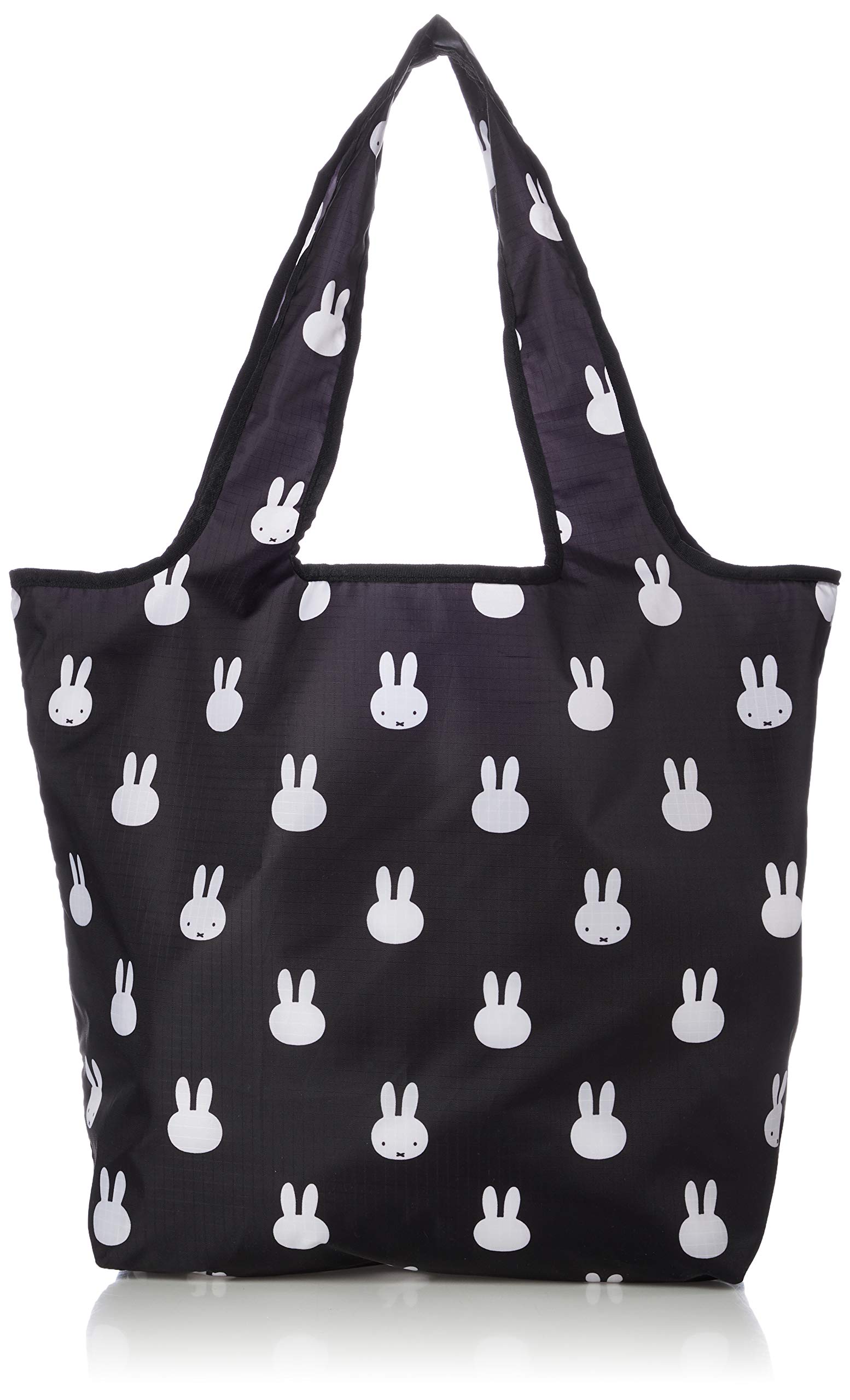 

Character Foldable Eco Bag ECO0408 B115 Miffy Many Faces Black [Sifre]