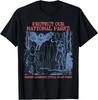 Protege Nuestros Parques Nacionales Mothman Criptido Weirdcore Horror Camiseta