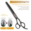SANGELAR 6.5 Inch Colorful Pet Hair Scissors Thinning Scissors Pet Grooming Dog Scissors Professional Teddy Animal Hair Thinning Shear
