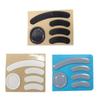 1Set Replacement Mouse Skates Mouse Feet Stickers Pad Glides Curved Edges for GPro Wireless Mouse